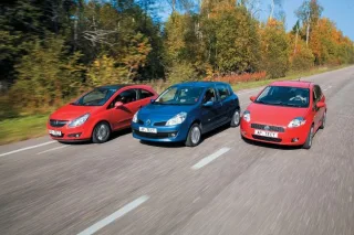 Считаем по осени. Fiat Grande Punto, Opel Corsa и Renault Clio