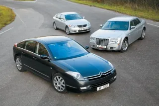 Antipodes. Chrysler 300C, Citroen C6, Lexus GS 300