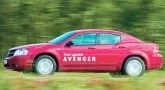 Dodge Avenger. Red Avenger