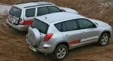 Toyota RAV4 vs Subaru Forester. Same face
