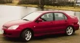 Mitsubishi Lancer 2.0 Sport. More comfortable in sneakers