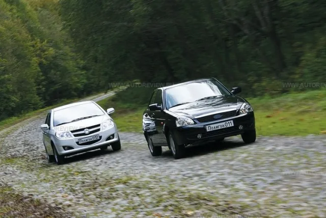 Спорим?. Daewoo Nexia, Geely MK и Лада Приора