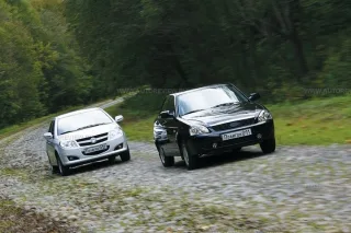Wanna bet?. Daewoo Nexia, Geely MK and Lada Priora