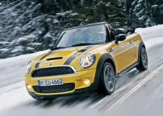 MINI Cooper S Convertible. The wind blew into my head