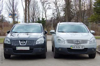 Покращене планування, порівняльний тест Nissan Qashqai + Nissan Qashqai+2