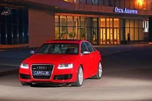 Test drive Audi RS6: White noise