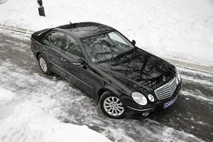 Mercedes E200 Kompressor: Business class