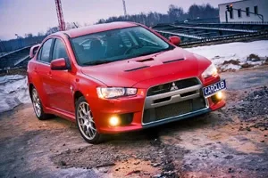 Test drive Mitsubishi Lancer Evo X: change of orientation