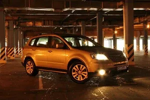 Subaru Tribeca: Спорт для родителей.