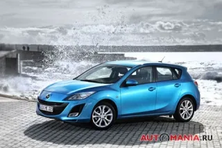 Mazda3. Spots in the sun.