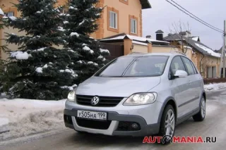 VW Cross Golf. Cross for city life.