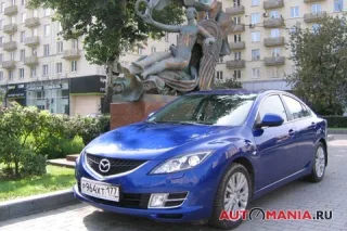 Mazda 6. Beauty demands sacrifices.