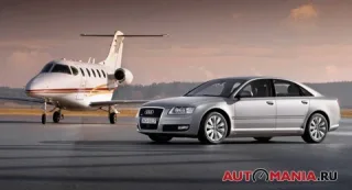 Audi A 8 L. Eightfold perfection of the lord of the rings.