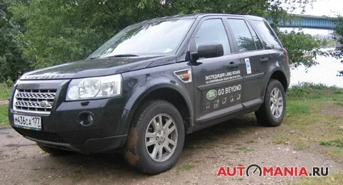Land Rover Freelander. A little one without complexes.