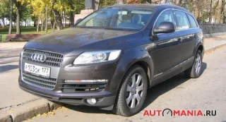 Audi Q7. American from Slovenia.