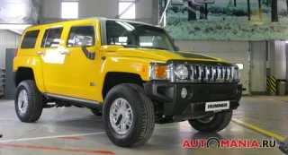 Hummer H3. Маленький бруднуля.