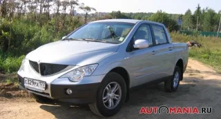 Ssang Yong Actyon Sports. Спортивный активист.