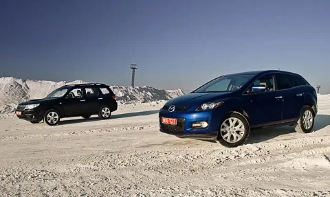 Утиліти? Спорт!. Зіштовхуємо лобами Subaru Forester з Маздою CX-7