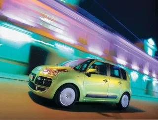 Citroen C3 Picasso. We were going on a job at night
