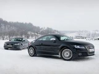 Audi A5 and Audi TTS.
