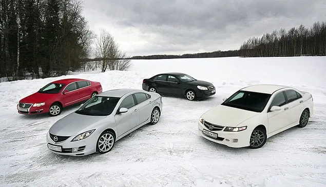 Mazda6, VW Passat, Honda Accord, Chevrolet Epica.