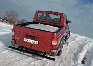 Second part of pickup truck tests based on UAZ Patriot
