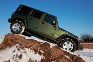 Jeep Wrangler in Rubicon version