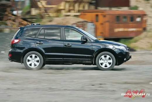 Hyundai Santa Fe with diesel engine