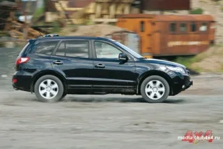 Hyundai Santa Fe with diesel engine