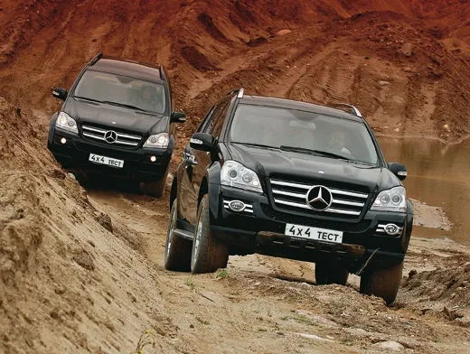 Толстый и тонкий. Mercedes-Benz GL 500 и GL 320 CDI