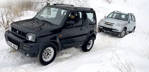 Chevrolet Niva и Suzuki Jimny: неформальные конкуренты