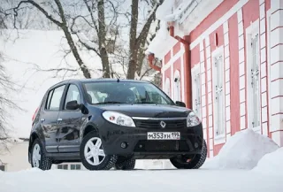 Every third one. Trying to capture the mood of the Renault Sandero hatchback