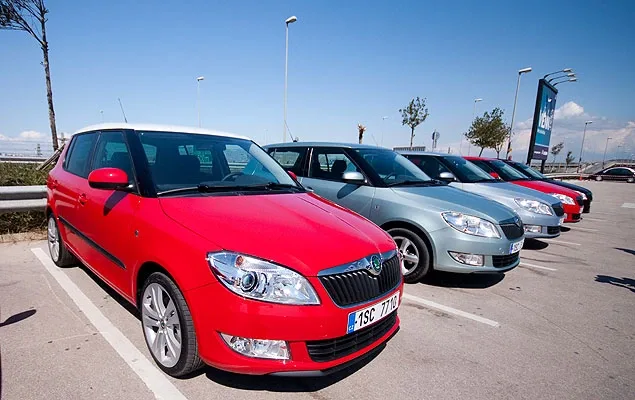 Skoda Fabia and Skoda Roomster.