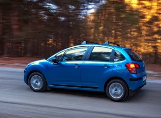 Visor. How the view of the world opens from the Citroen C3 hatchback