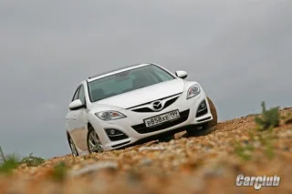 Test drive Mazda6 new: makeup and automatic transmission