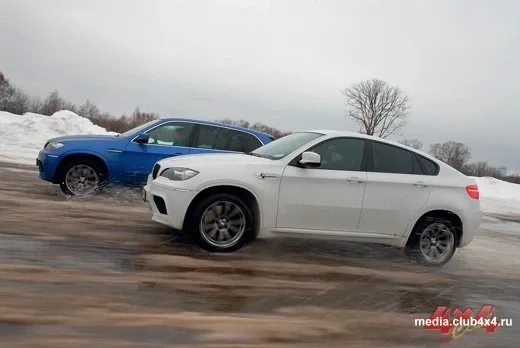 Гоночні кросовери BMW X5 M та X6 M