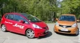 Музична дуель. Порівняльний тест Nissan Note проти Honda Jazz