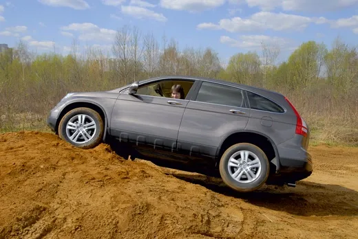 Рестайлинговом Honda CR-V