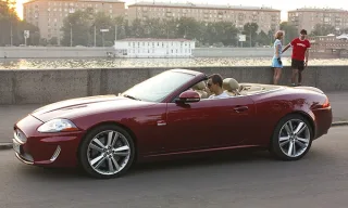 Jaguar XKR: геть без даху.