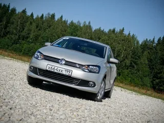 Facing the people. Continuing our acquaintance with the budget sedan Volkswagen Polo