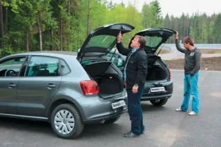 Citroen C3 and VW Polo. Shall we play petanque?