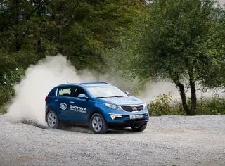 До сорока. Оцениваем Kia Sportage на горных дорогах Кавказа