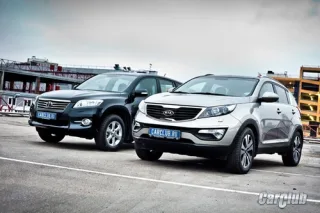 KIA Sportage vs Toyota RAV4: Время перемен