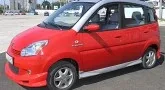 The first test drive in Ukraine of Bio Auto evA-2 and evA-5 electric vehicles
