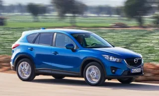 Grounding. Coming down from the heavens into the Mazda CX-5 crossover