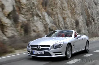 Test drive Mercedes SL: a legend of technology