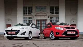 Finding out who is closer to fitness — Ford Grand C-Max or Mazda5