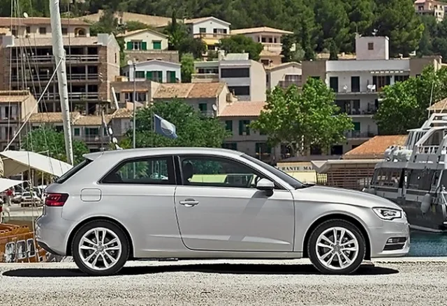 Audi A3. Шпионы 3D