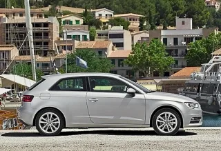 Audi A3. Spies 3D
