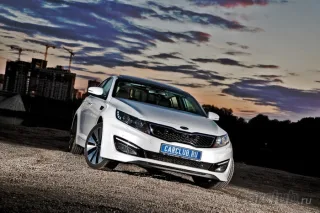 Тест-драйв Kia Optima: от кутюр